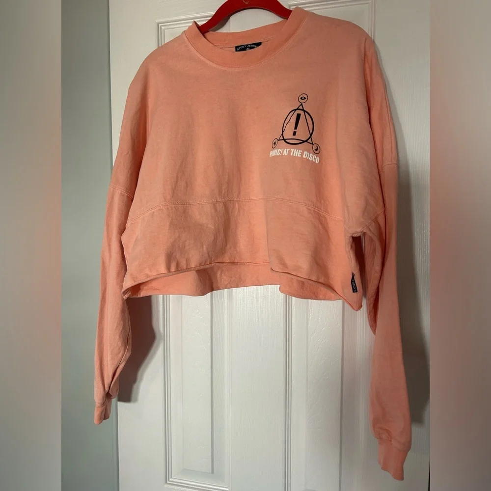 Panic at the Disco High Hopes crop long sleeve t shirt - Picture 3 of 6